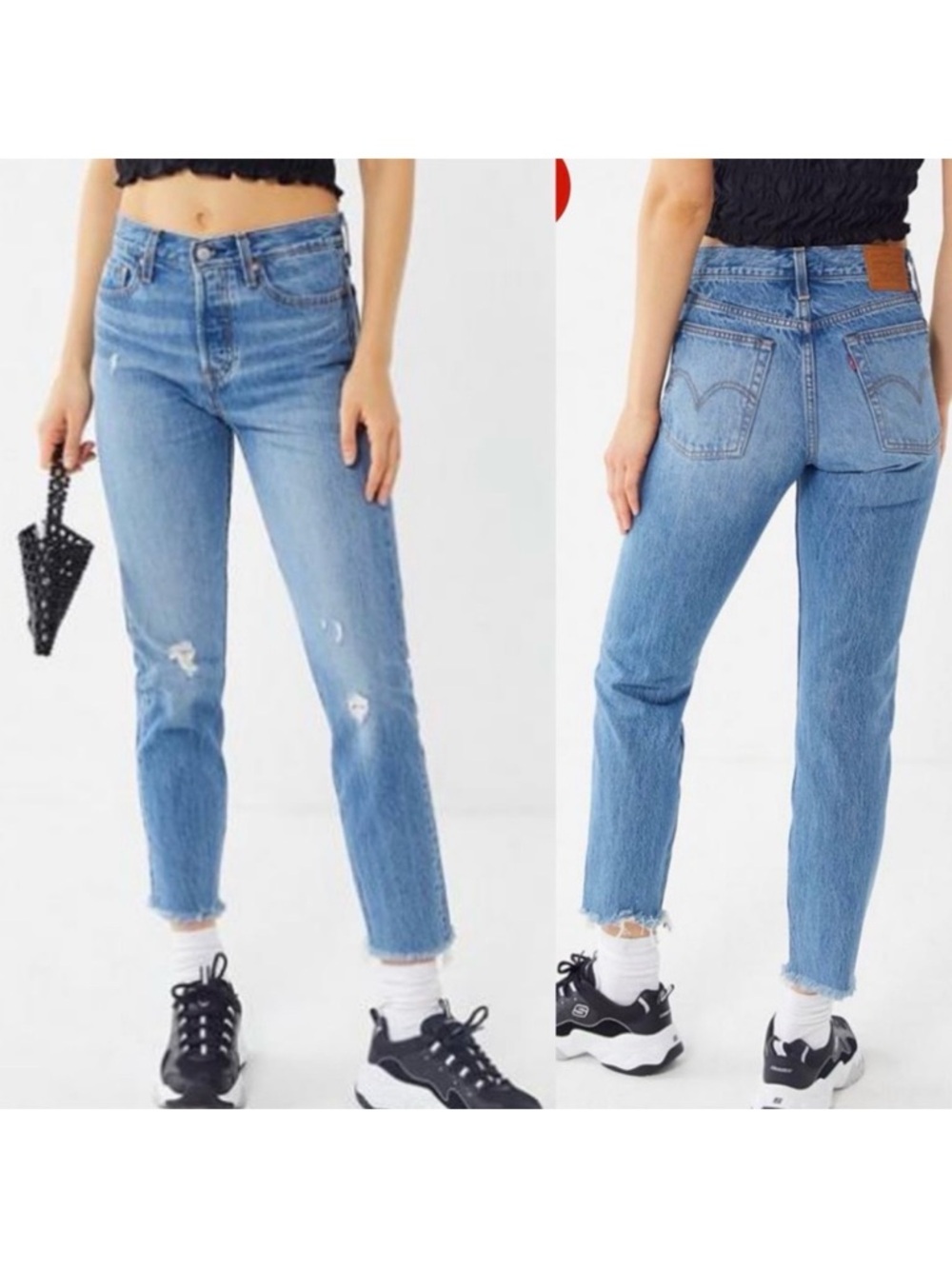 Levi’s Premium Wedgie Icon Fit High Rise Ankle Distressed Jeans: Truth Unfolds